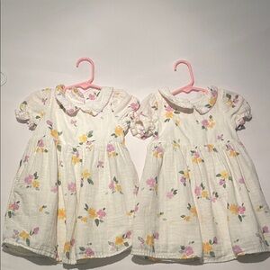 Cat & Jack White Floral Kids Dress